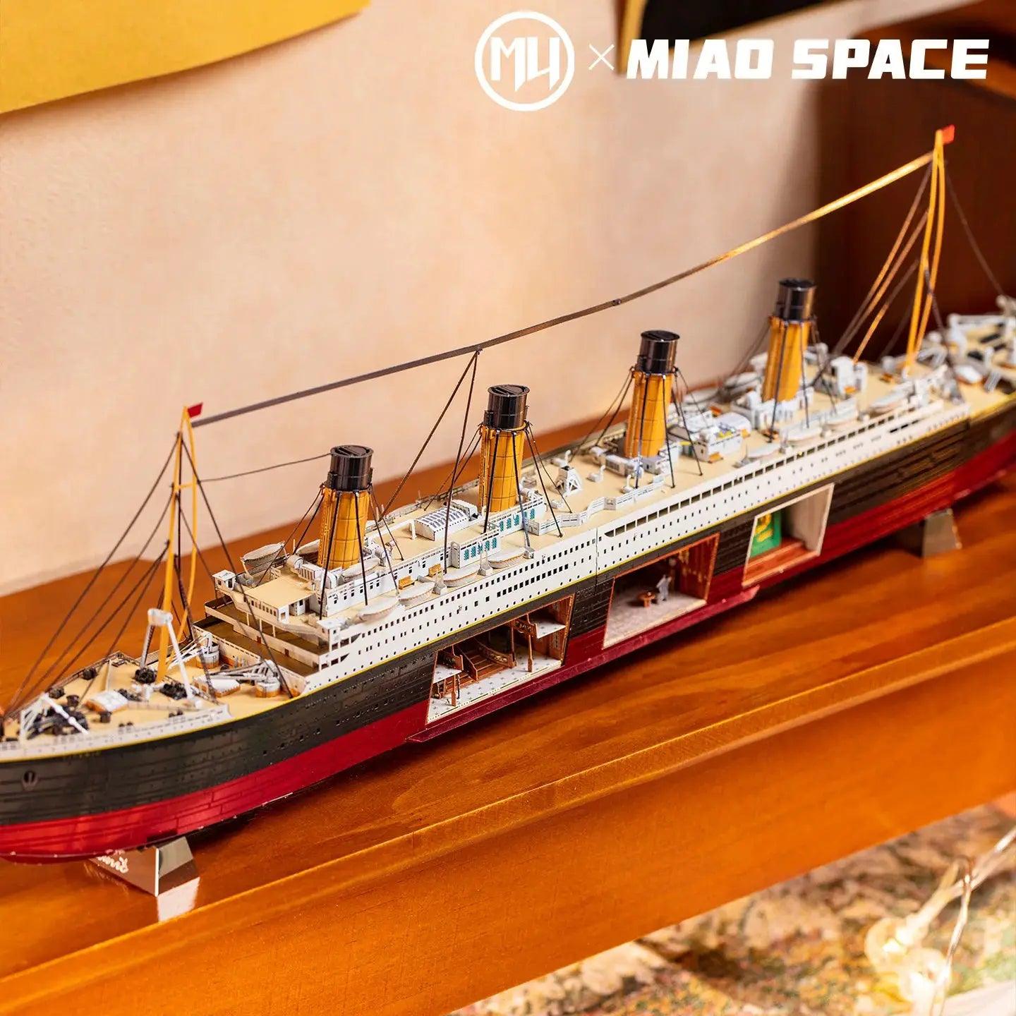  3D Metal Cruise Ship Puzzle Stress Relief Desk Decor -  ToylandEU™