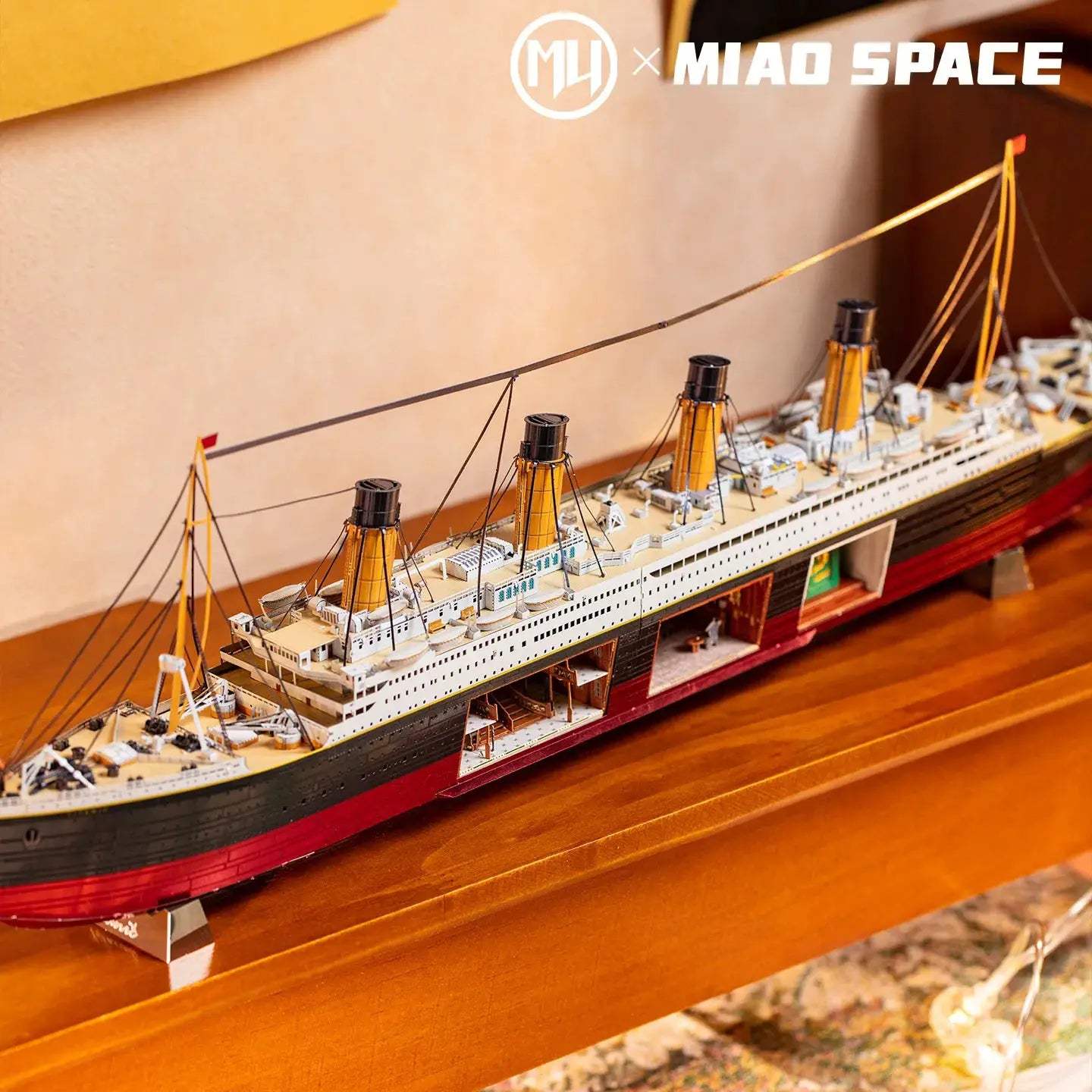  3D Metal Cruise Ship Puzzle Stress Relief Desk Decor -  ToylandEU™