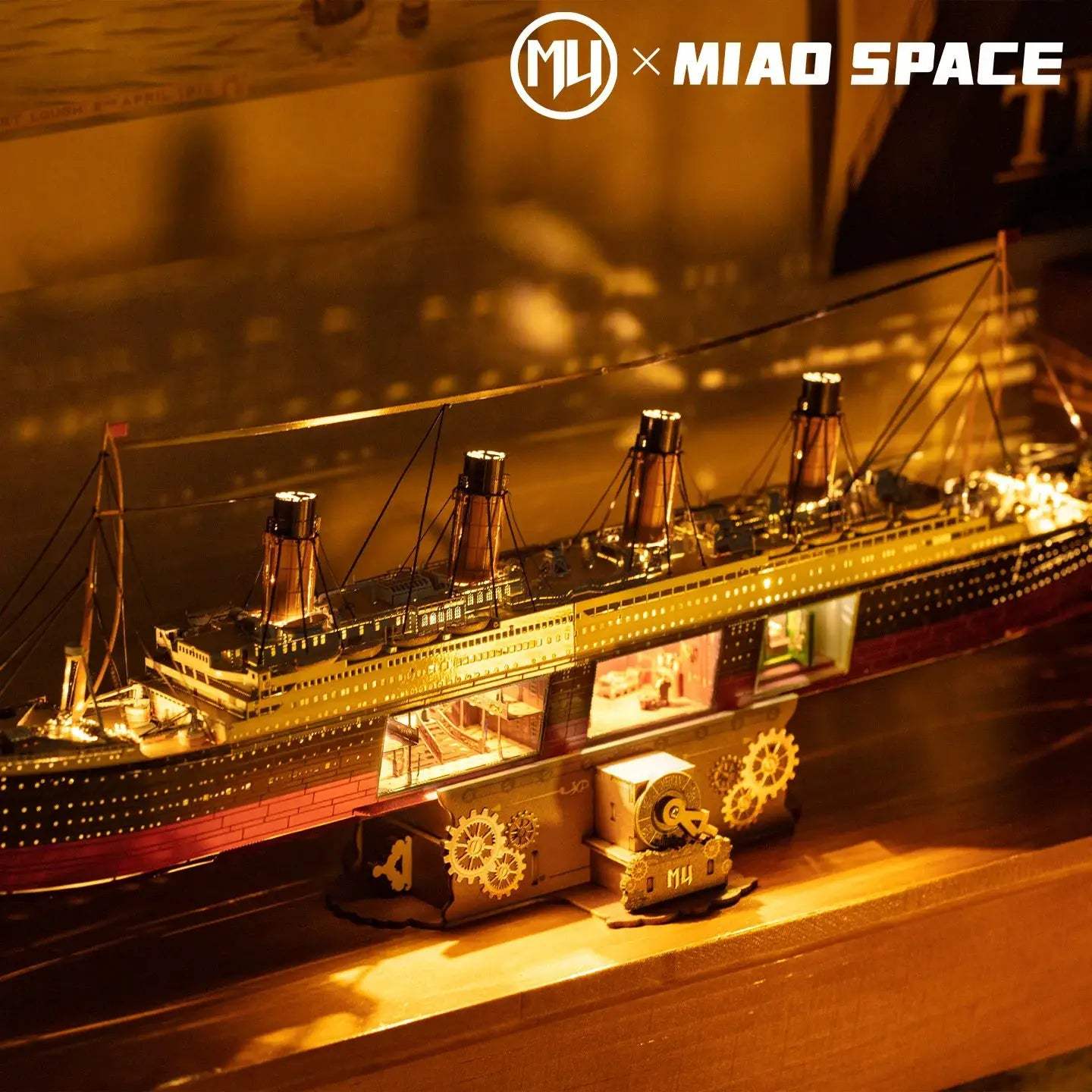  3D Metal Cruise Ship Puzzle Stress Relief Desk Decor -  ToylandEU™