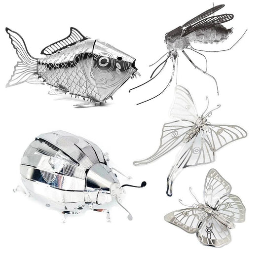  3D Metal Puzzle Insects | Animal Figures | Toylandeu™ 