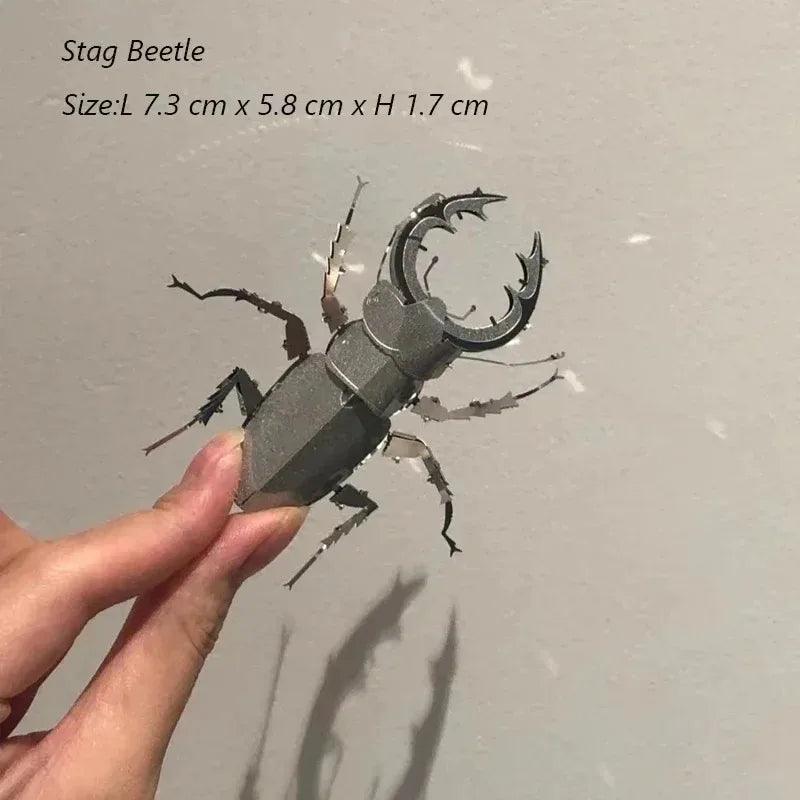  3D Metal Puzzle Insects | Animal Figures | Toylandeu™ 
