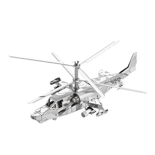  3D Metal Puzzle | Military Aircraft Kit | Toylandeu™ 