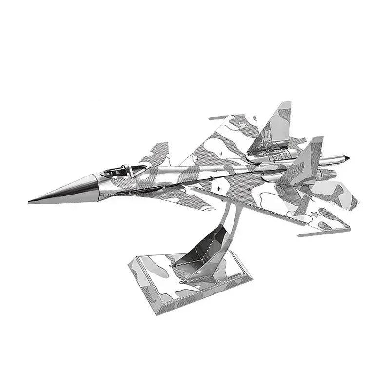  3D Metal Puzzle | Military Aircraft Kit | Toylandeu™ 