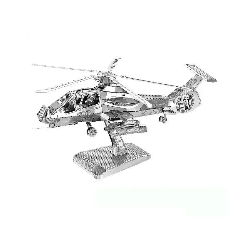  3D Metal Puzzle | Military Aircraft Kit | Toylandeu™ 