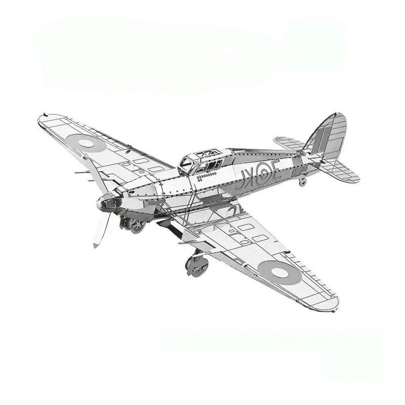  3D Metal Puzzle | Military Aircraft Kit | Toylandeu™ 