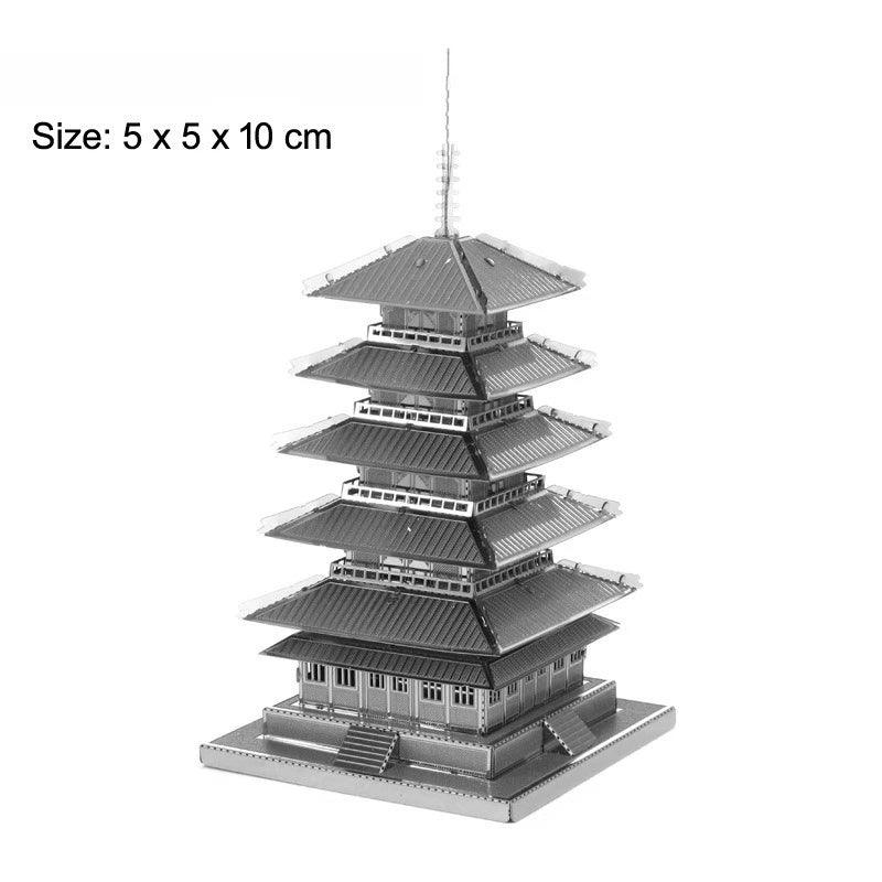  3D Metal Puzzle Tengwang Pavilion | Toylandeu™ 