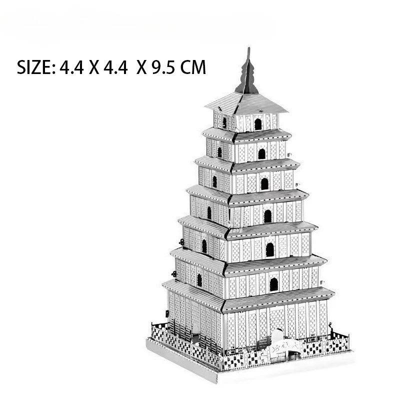  3D Metal Puzzle Tengwang Pavilion | Toylandeu™ 
