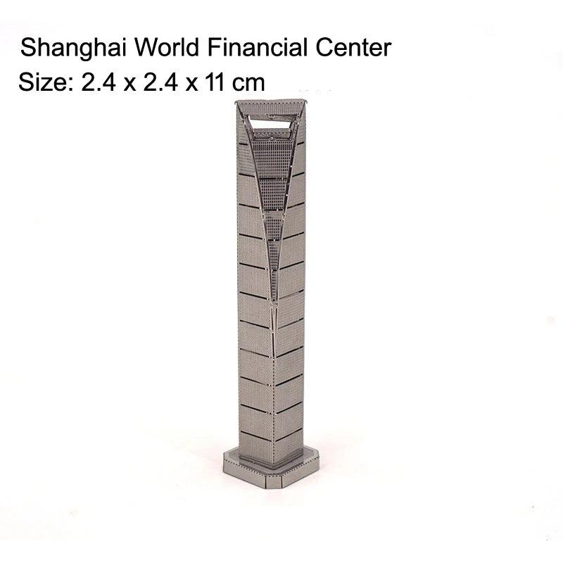  3D Metal Puzzle | Tokyo Skytree Kit | Toylandeu™ 