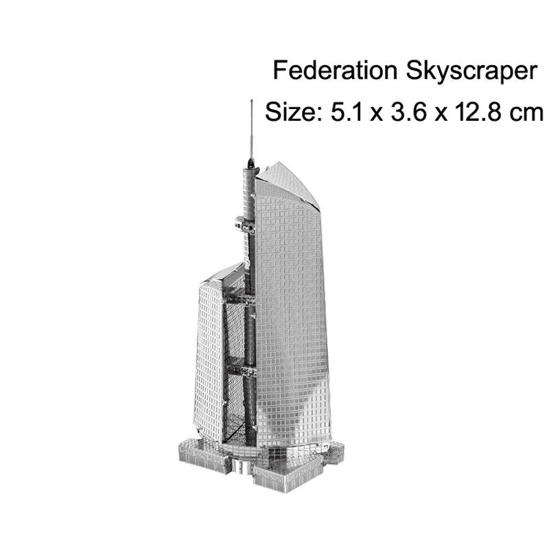  3D Metal Puzzle | Tokyo Skytree Kit | Toylandeu™ 