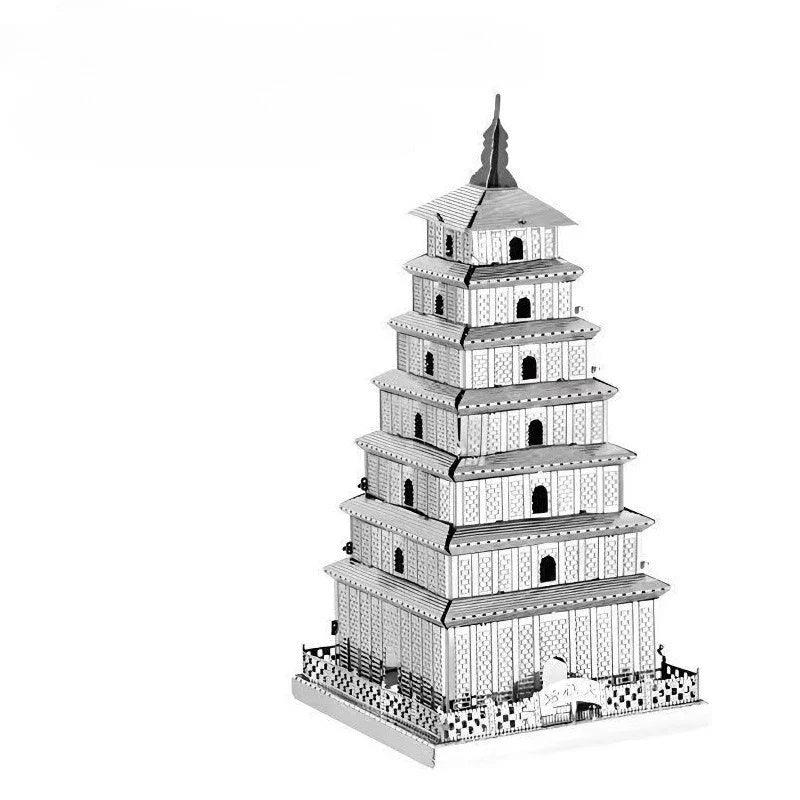  3D Metal Puzzle | Yue Yang Tower | Toylandeu™ 