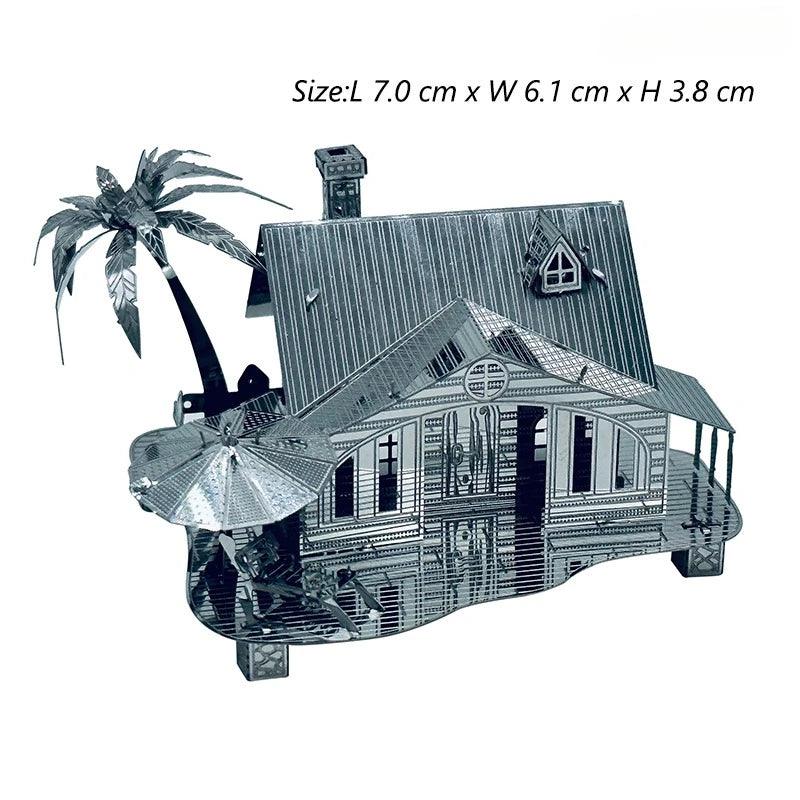  3D Metal Puzzle | Yue Yang Tower | Toylandeu™ 