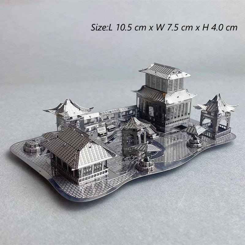  3D Metal Puzzle | Yue Yang Tower | Toylandeu™ 