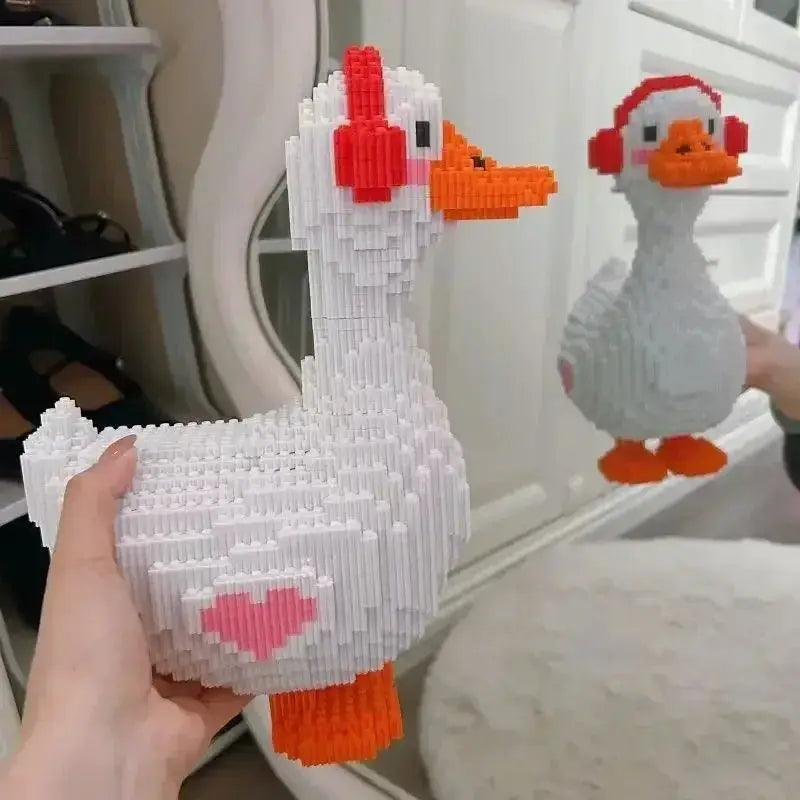  3D Music Duck Building Blocks Set Self Locking Toy -  ToylandEU™