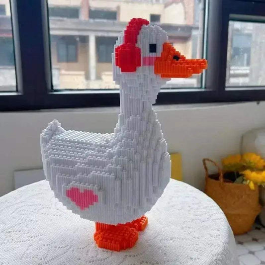  3D Music Duck Building Blocks Set Self Locking Toy -  ToylandEU™