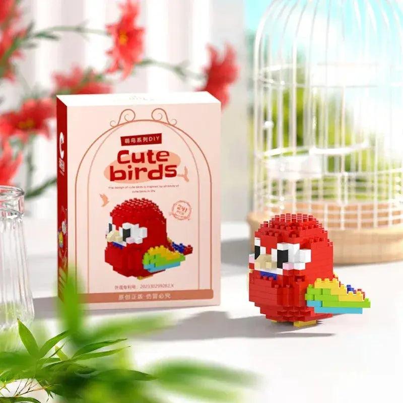  3D Parrot Building Blocks Set For Kids Self Locking -  ToylandEU™
