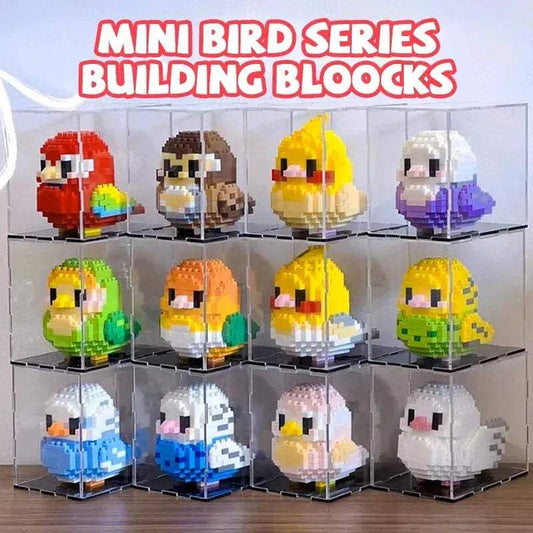3D Parrot Building Blocks Set For Kids Table Decor - ToylandEU