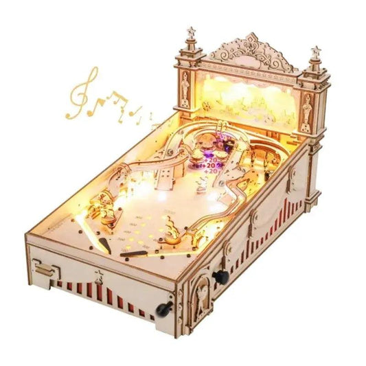  3D Pinball Puzzle Kit DIY Mechanical Wooden Table Game -  ToylandEU™