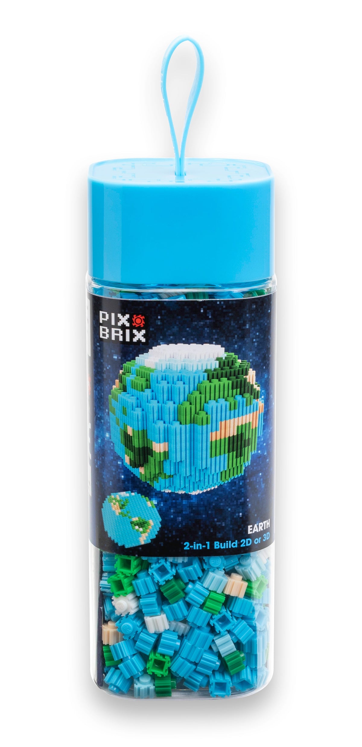 Pix Brix 3D Pixel Puzzle | 973 Pieces | Earth Globe Model | Space Enthusiast