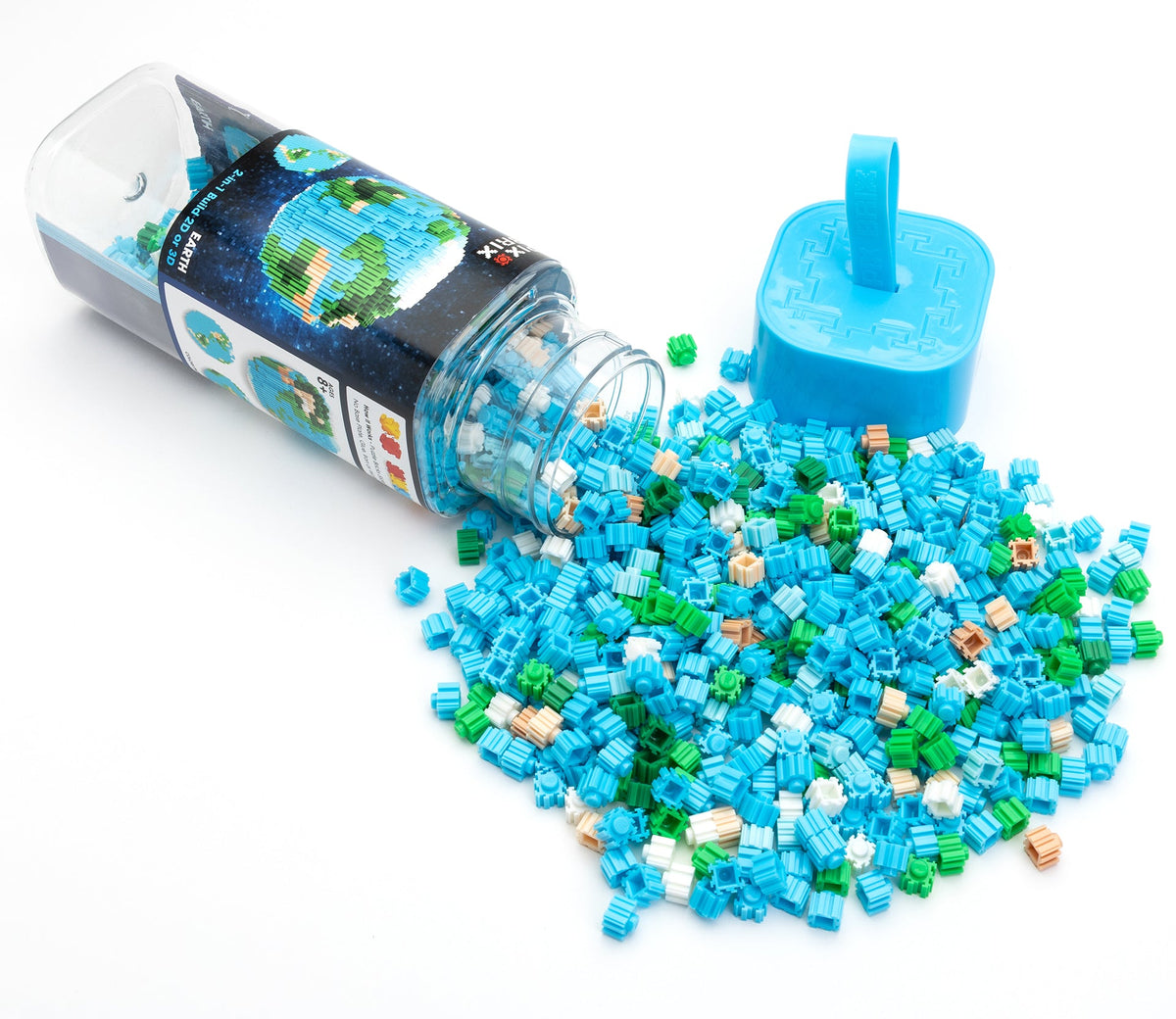 Pix Brix 3D Pixel Puzzle | 973 Pieces | Earth Globe Model | Space Enthusiast