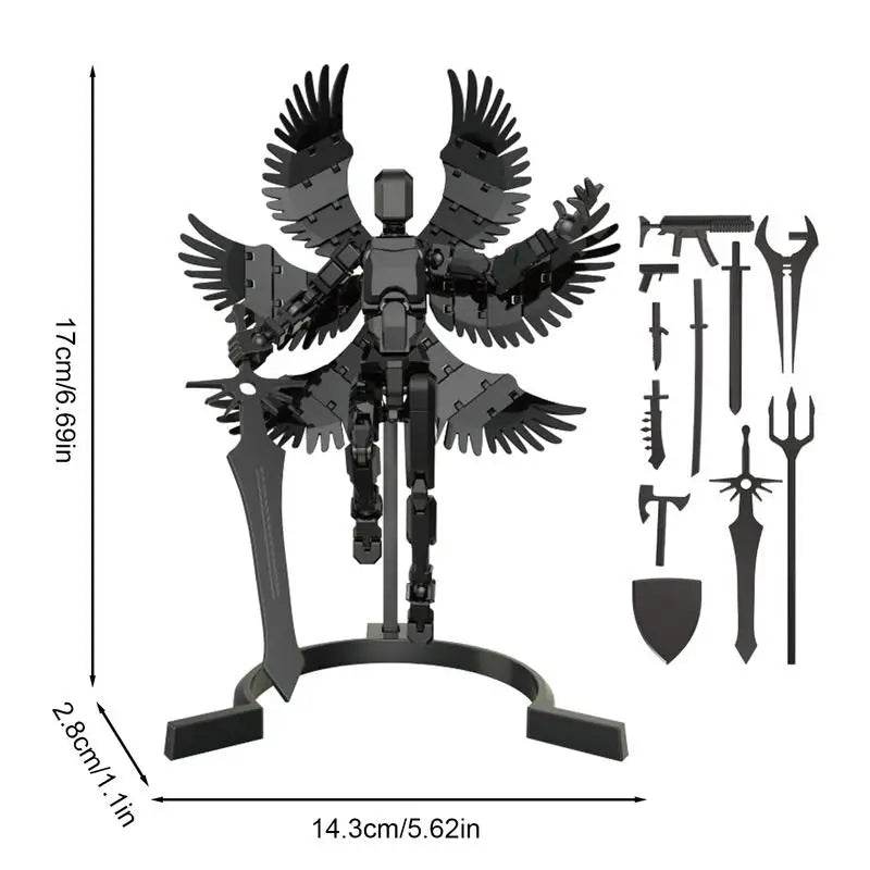 3D Print Action Figure Assembly Movable Robot Action Figures - ToylandEU