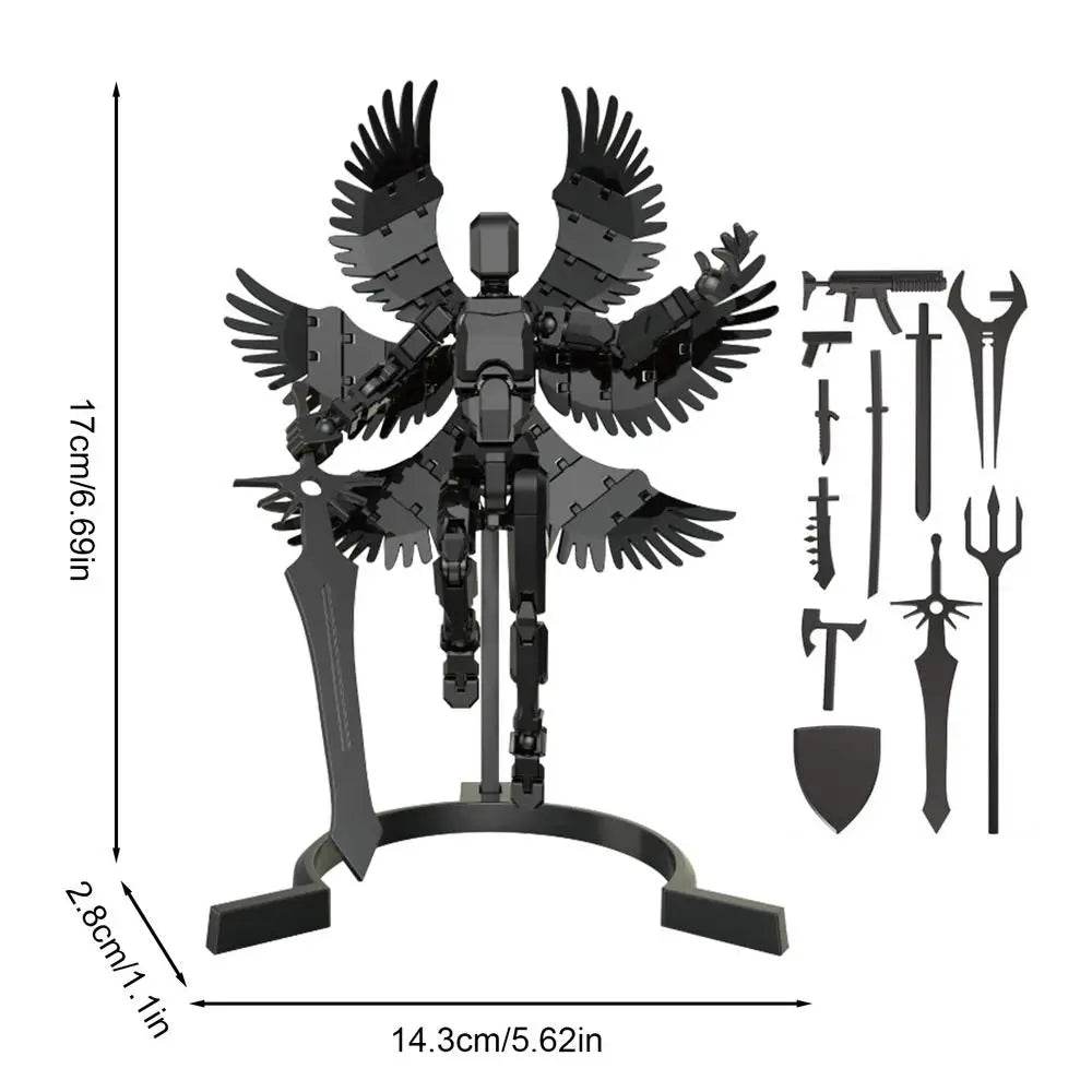 3D Print Action Figure Assembly Movable Robot Action Figures - ToylandEU