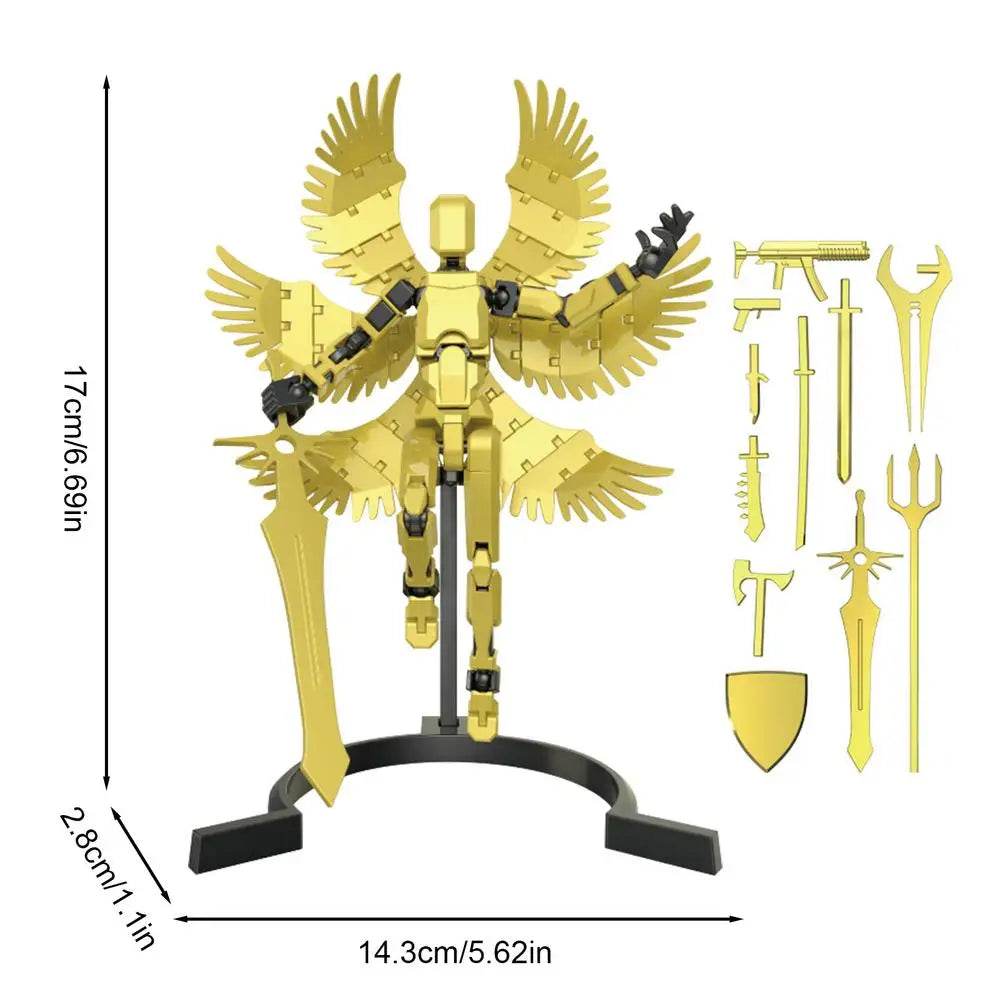 3D Print Action Figure Assembly Movable Robot Action Figures - ToylandEU