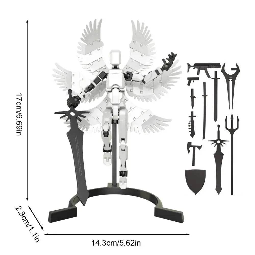 3D Print Action Figure Assembly Movable Robot Action Figures - ToylandEU
