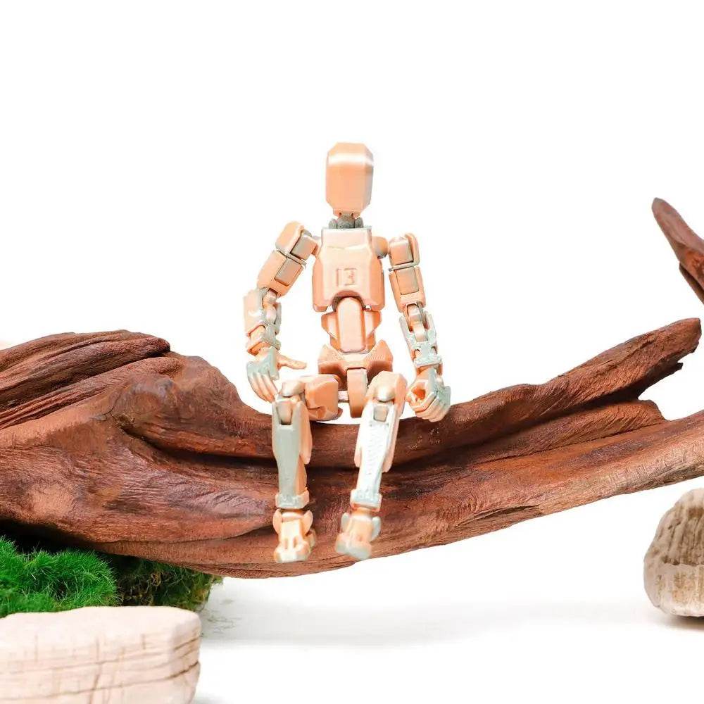 3D Printed Action Figure Full Body Mechanical Multi-Jointed Toy - ToylandEU
