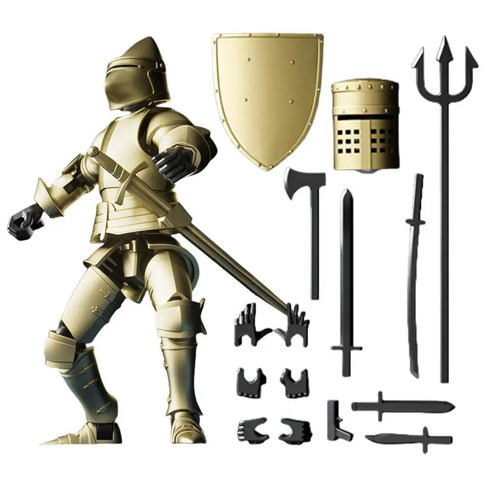 3D Printed Action Figure Full Body Mechanical Multi-Jointed Toy - ToylandEU