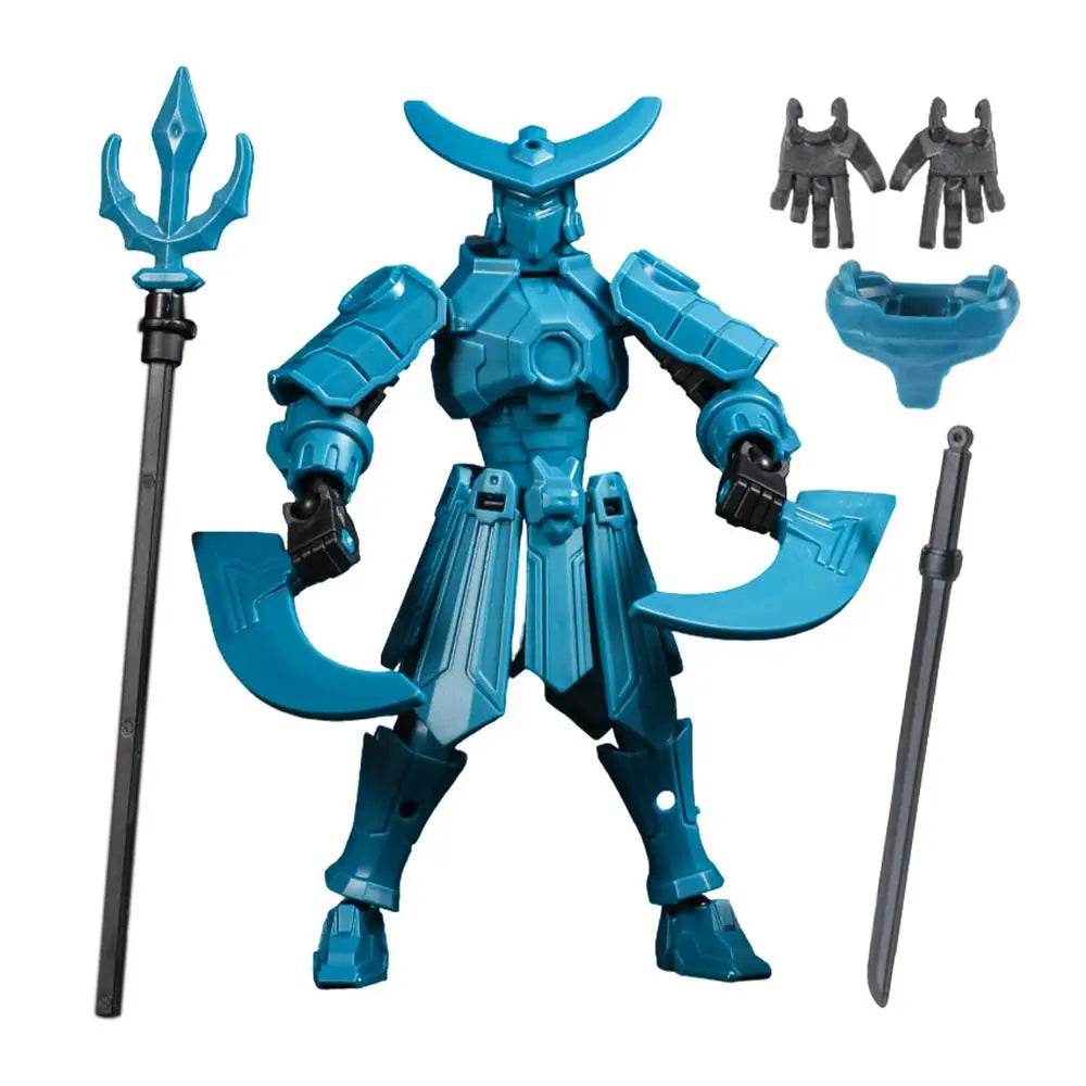 3D Printed Action Figure Full Body Mechanical Multi-Jointed Toy - ToylandEU