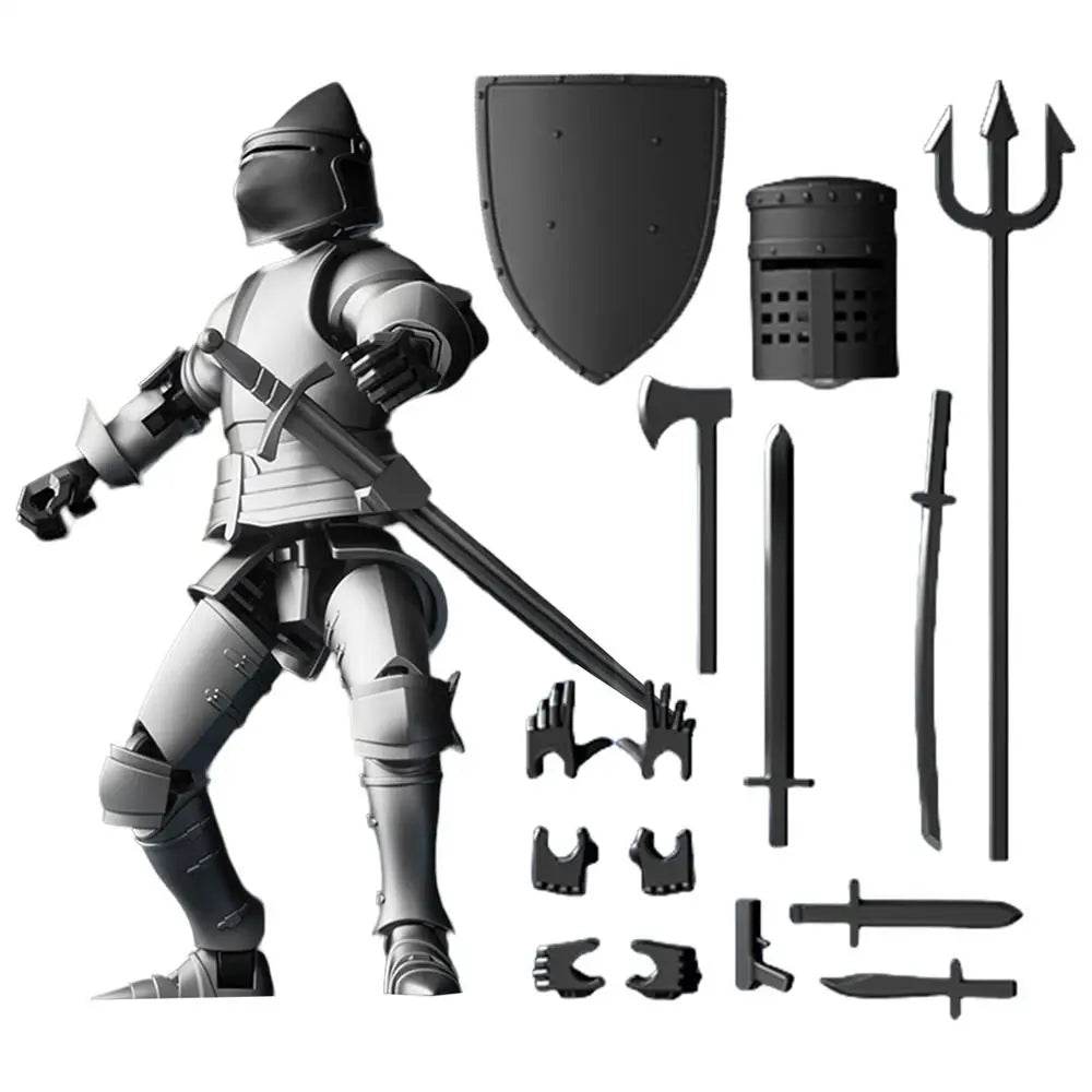 3D Printed Action Figure Full Body Mechanical Multi-Jointed Toy - ToylandEU