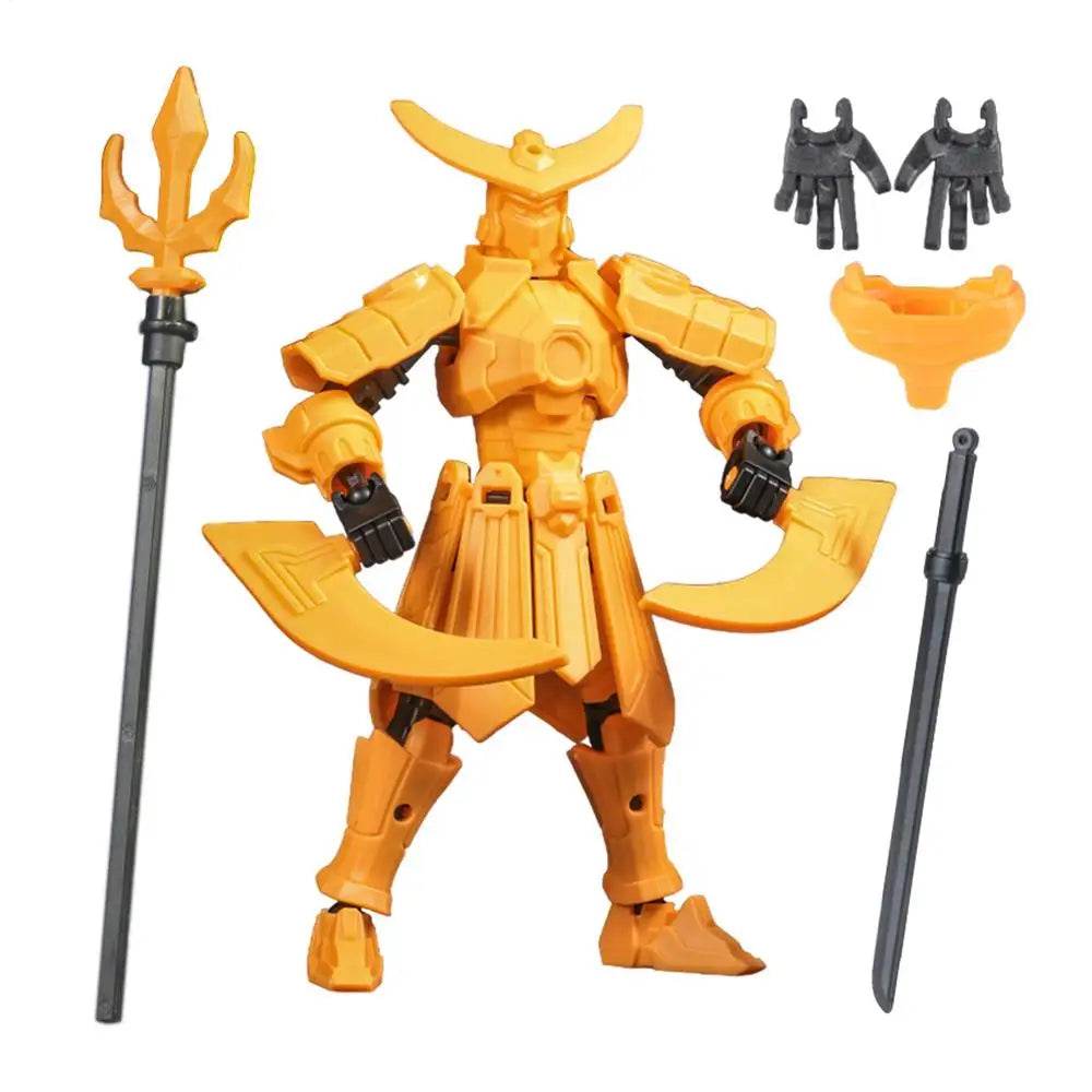 3D Printed Action Figure Full Body Mechanical Multi-Jointed Toy - ToylandEU