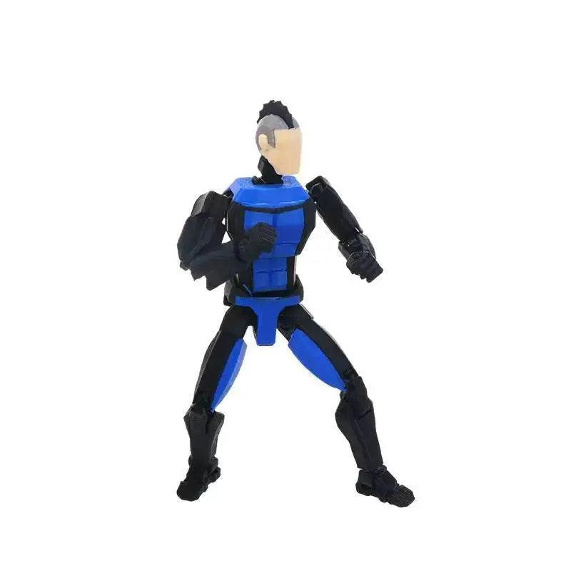  3D Printed Action Figure Movable Blue Invincible T13 -  ToylandEU™