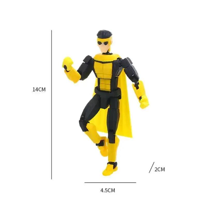  3D Printed Action Figure Movable Blue Invincible T13 -  ToylandEU™