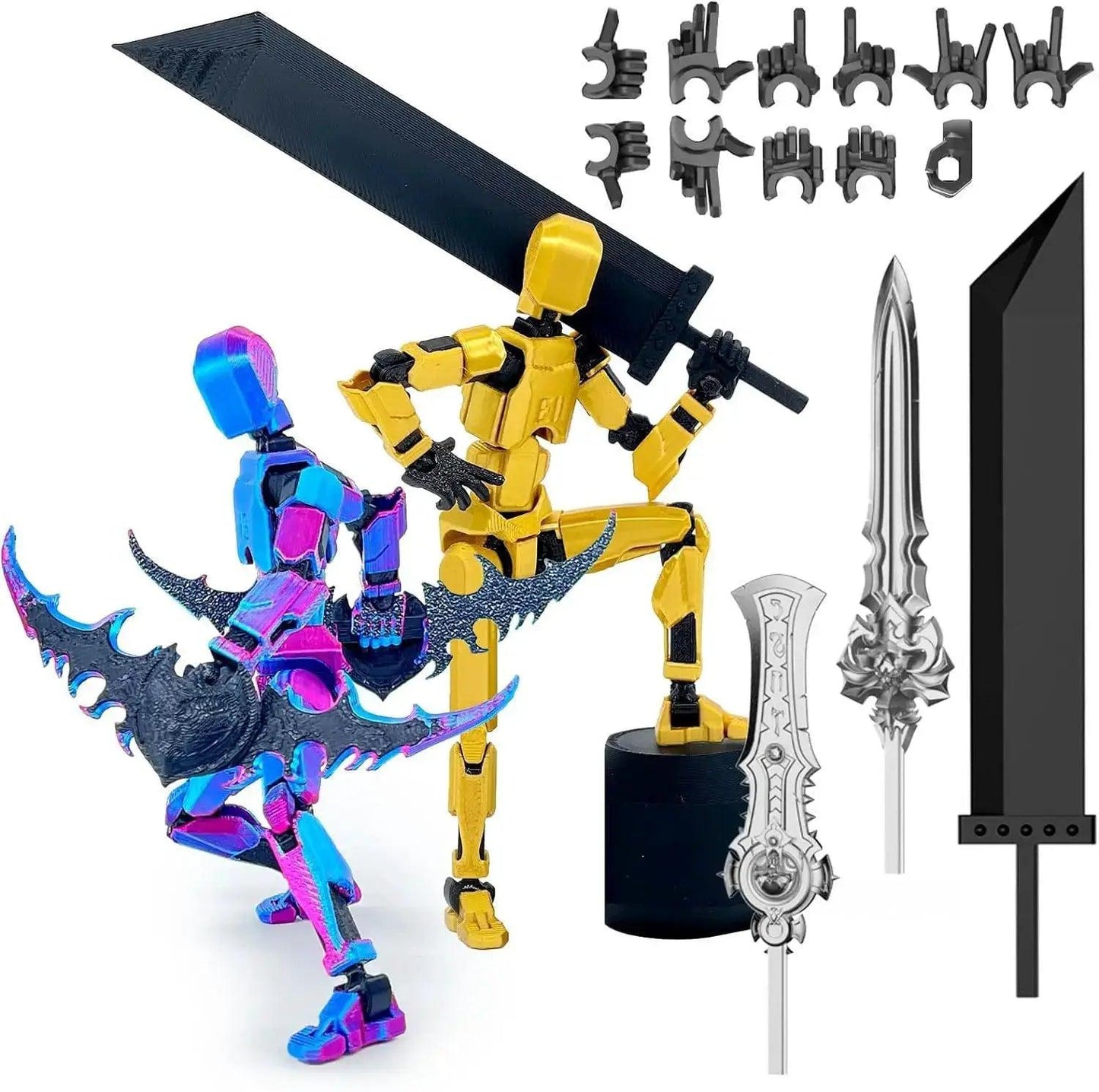  3D Printed Action Figure Movable Joints Titan 13 -  ToylandEU™