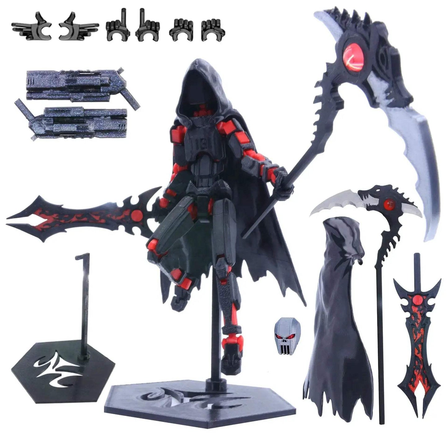 3D Printed Action Figure With Movable Joints Titan 13 - ToylandEU
