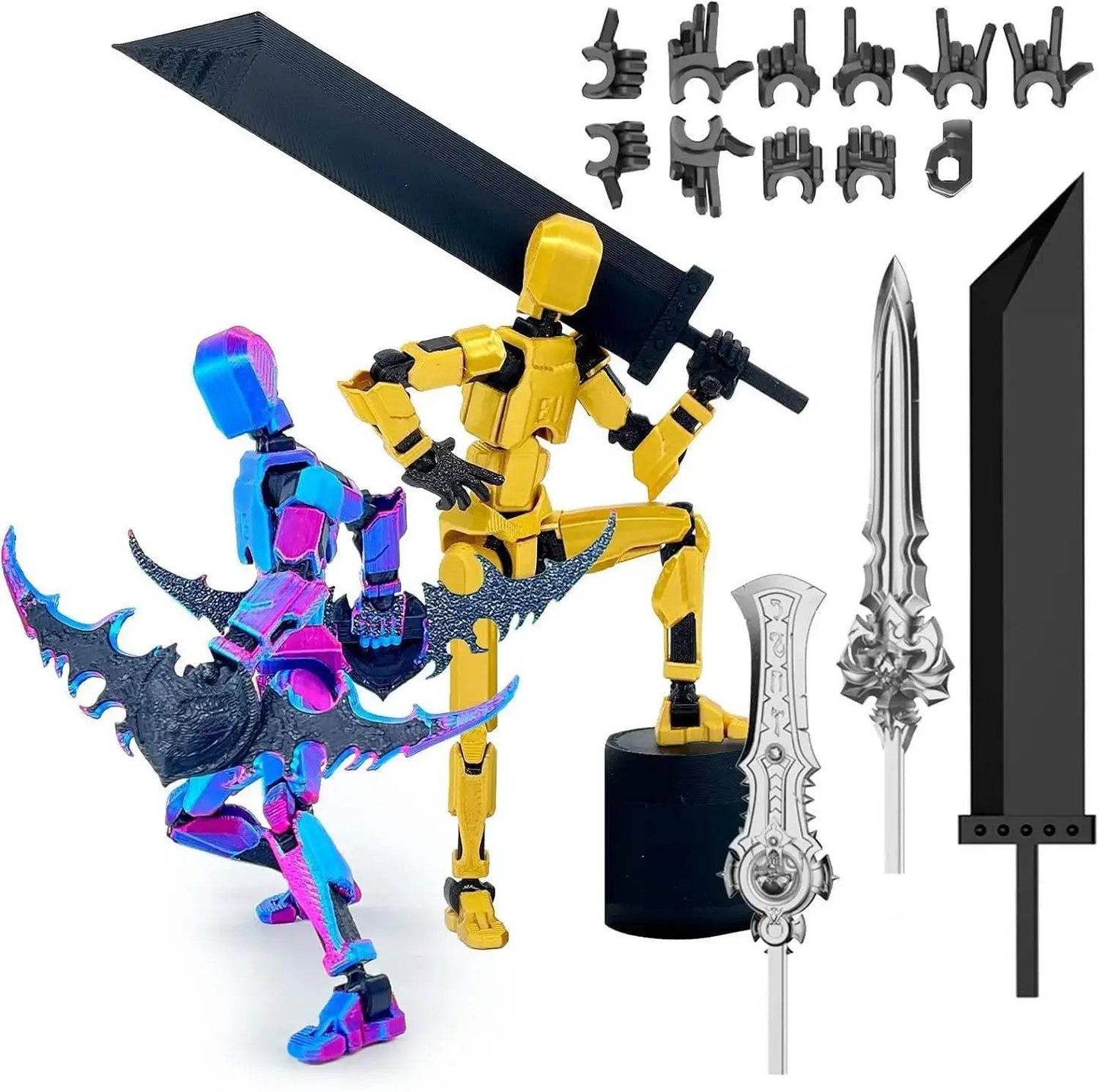 3D Printed Action Figure With Movable Joints Titan 13 - ToylandEU