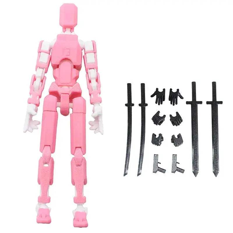 3D Printed Action Figure With Movable Joints Titan 13 - ToylandEU