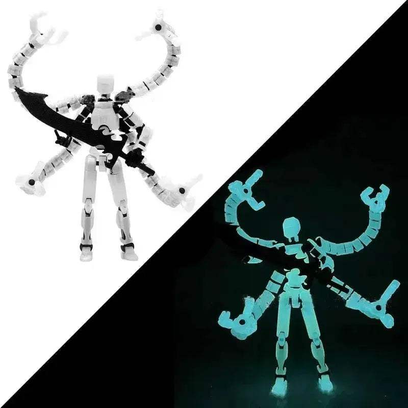 3D Printed Action Figure With Movable Joints Titan 13 - ToylandEU