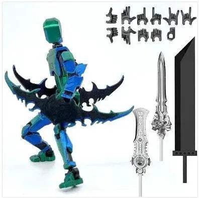 3D Printed Action Figure With Movable Joints Titan 13 - ToylandEU