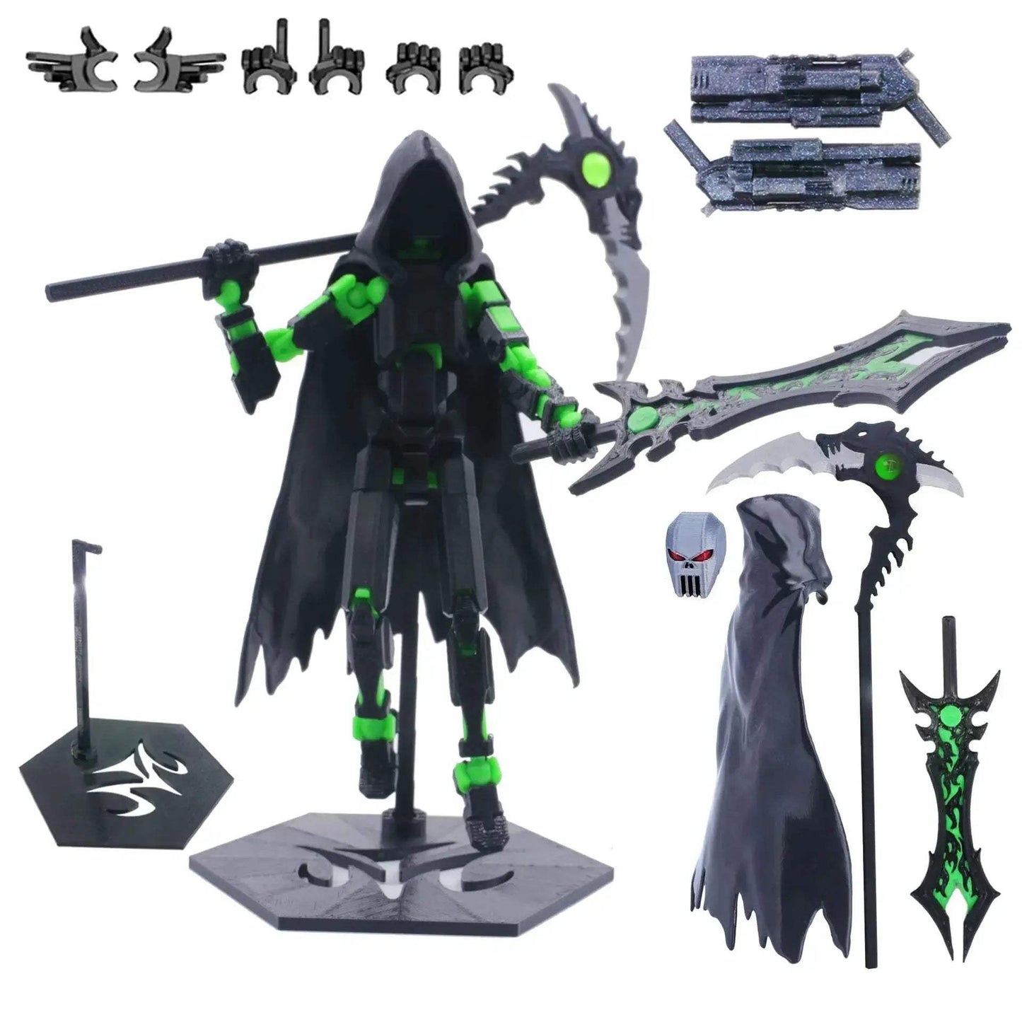 3D Printed Action Figure With Movable Joints Titan 13 - ToylandEU