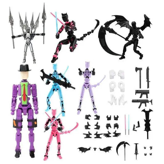 3D Printed Angel Action Multi-articular Movable Doll - ToylandEU