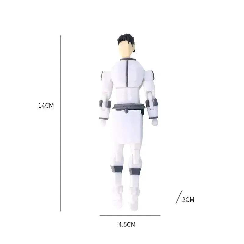 3D Printed Blue Masked Invincible T13 Movable Action Figure - ToylandEU