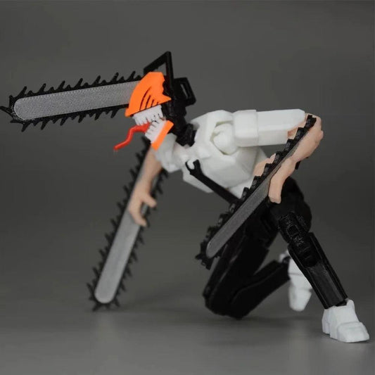  3D Printed Chainsaw Man Action Figure Posable -  ToylandEU™