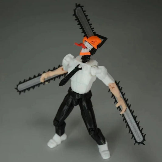  3D Printed Chainsaw Man Action Figure Posable -  ToylandEU™