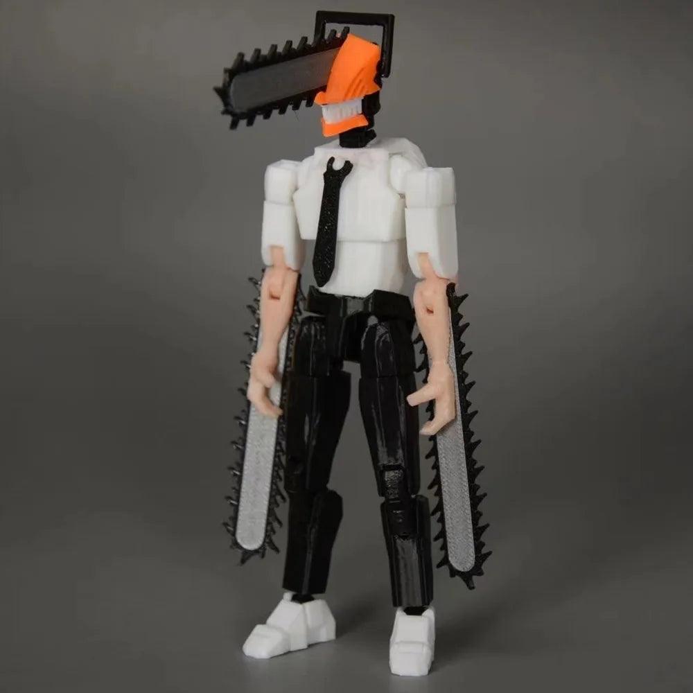  3D Printed Chainsaw Man Action Figure Posable -  ToylandEU™