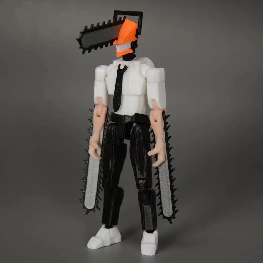  3D Printed Chainsaw Man Action Figure Posable -  ToylandEU™
