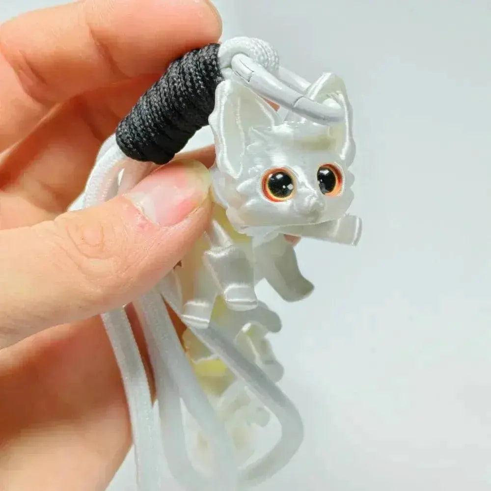  3D Printed Cute Fox Ornament Model with Movable Joints -  ToylandEU™