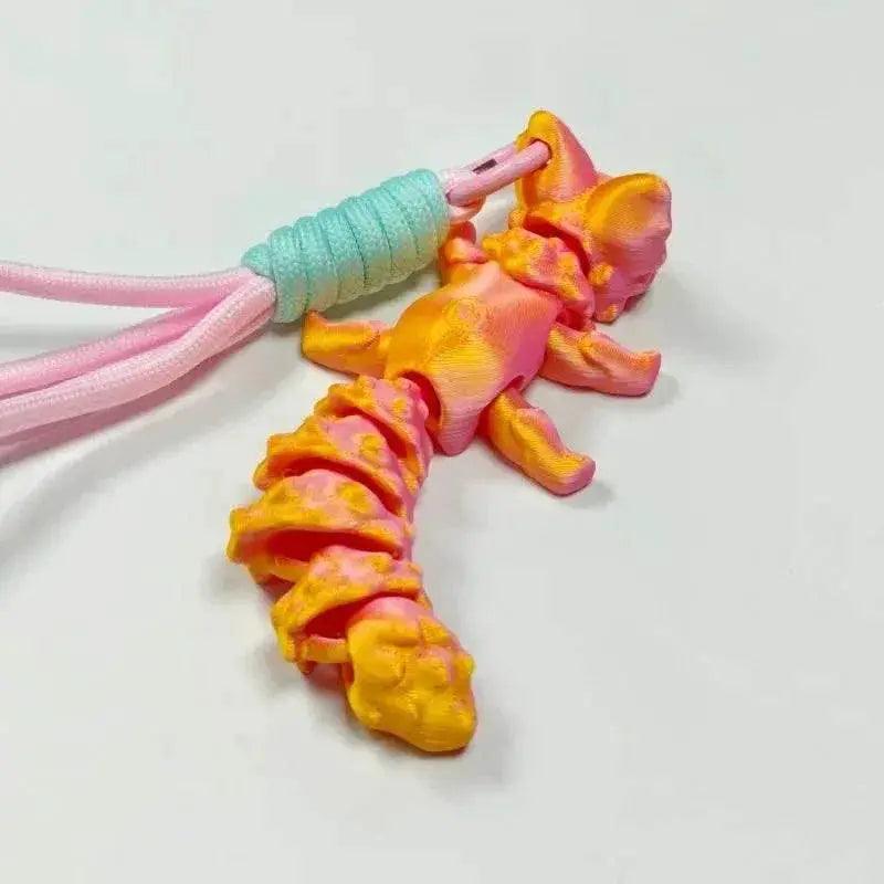  3D Printed Cute Fox Ornament Model with Movable Joints -  ToylandEU™