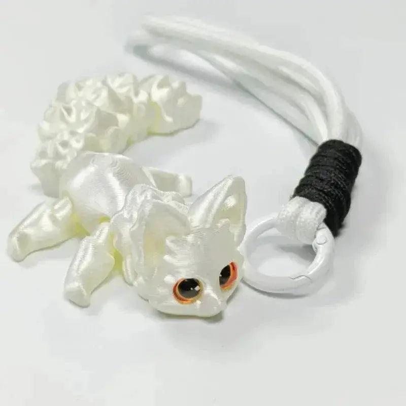  3D Printed Cute Fox Ornament Model with Movable Joints -  ToylandEU™